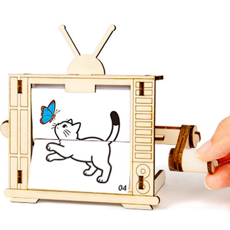 آلة الرسم المتحرك الخشبية على  - مراجعة Science Hobbyist وسعره