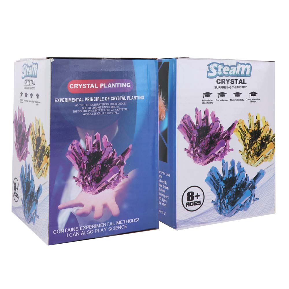مجموعة تجارب علمية لنمو الكريس - مراجعة Crystal Growing Kit وسعره