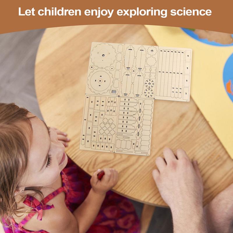 مجموعة أدوات صنع نماذج الأقمار - مراجعة Science Project Toys Making وسعره
